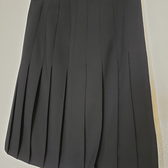 NEW Akris Punto Black Bubble Skirt Luxury Wool Pleated RARE Designer Lightweight - Picture 9 of 15